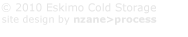 copyright 2010 Eskimo Cold Storage; site design by nzane>process